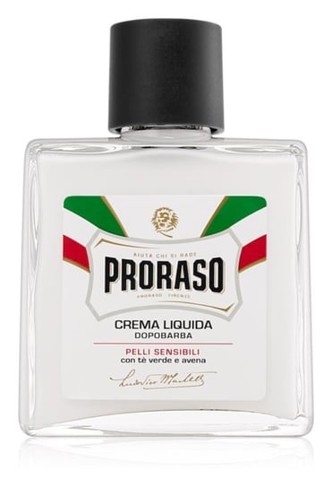 Proraso, White, kremowy balsam po goleniu bez alkoholu polecany do skóry wrażliwej, 100 ml Proraso