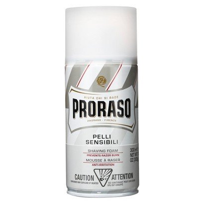 Proraso, White, pianka do golenia polecana do skóry wrażliwej, 300 ml Proraso
