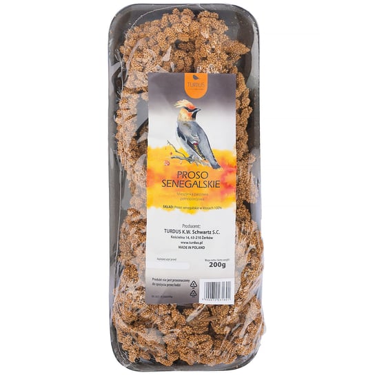 Proso senegalskie dla dzikich ptaków 200 g Inny producent
