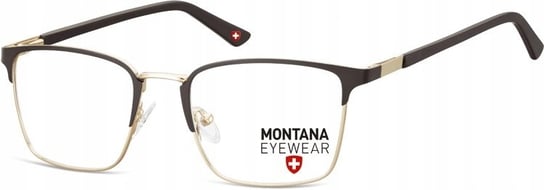 Prostokątne Okulary OPRAWKI KOREKCYJNE Uniseks Montana