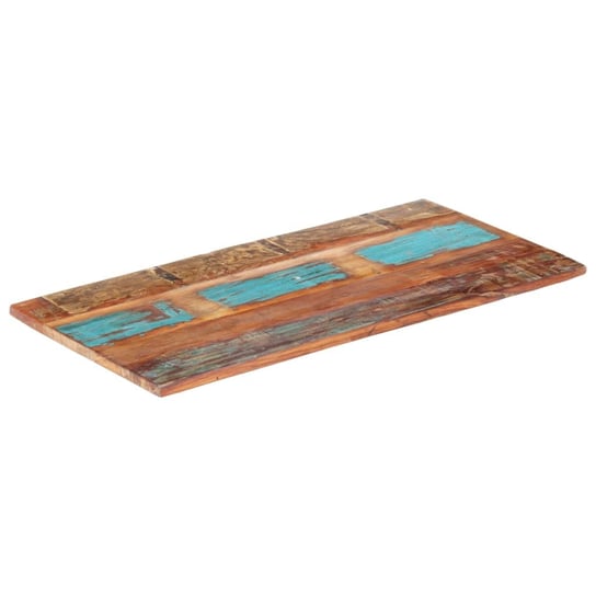 Prostokątny blat stołowy, 60x140 cm, 25-27 mm, drewno z odzysku vidaXL