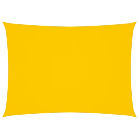 Prostokątny żagiel ogrodowy, tkanina Oxford, 2x4,5 m, żółty vidaXL