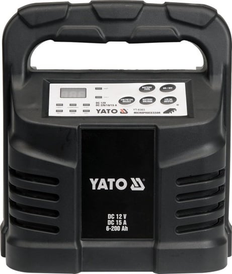 Prostownik elektroniczny YATO 8303, 12V, 15A, 6-200 Ah YT-8303 Yato
