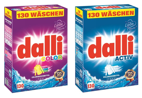 Proszek do prania białego + kolor DALLI 8,45kg 130 prań Dalli
