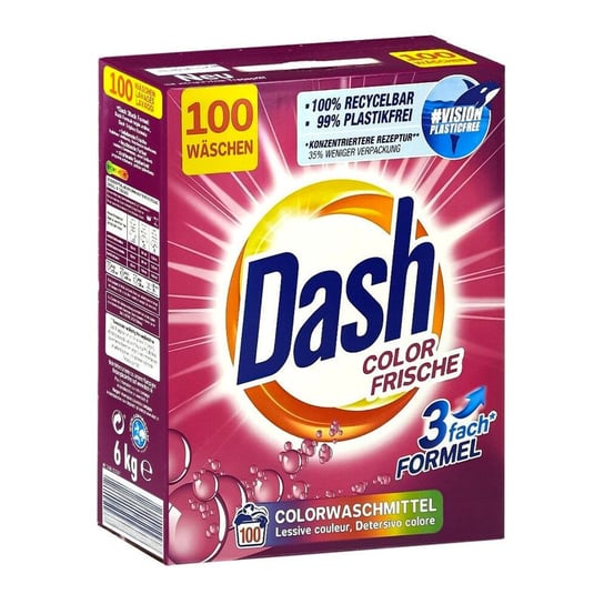 Proszek Do Prania Dash Color Frische 100 Prań 6 Kg DASH