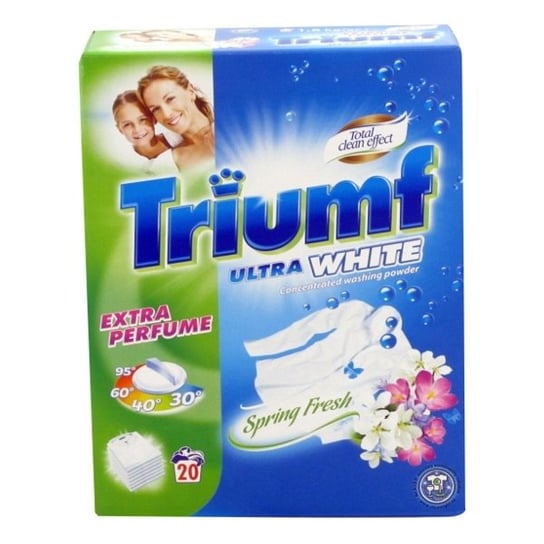 Proszek do prania, do białych tkanin TRIUMF Spring Fresh, 1,6 kg Triumf
