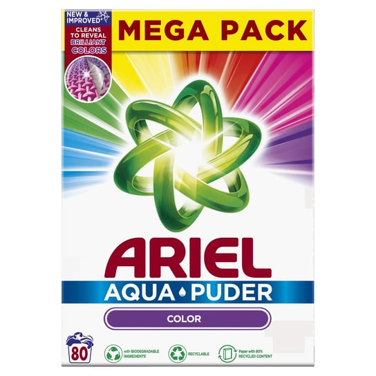 Proszek do prania do kolorów Ariel 5,2 kg 80 prań Henkel