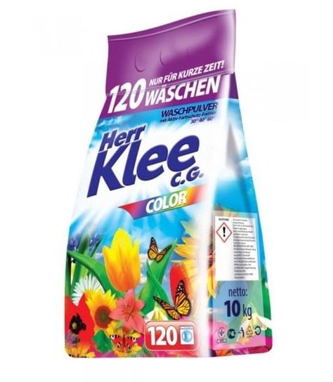 Proszek do prania HERR KLEE CG, Color, 10 kg, folia, 120 prań Herr Klee C.G.