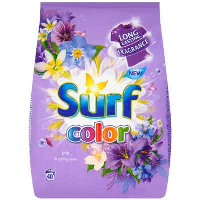 Proszek do prania kolorowych tkanin SURF Color Iris & Spring Rose, 2,8 kg Unilever