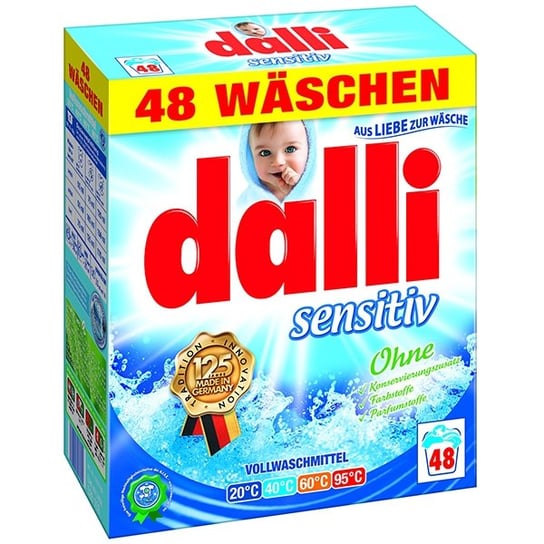 Proszek do prania Sensitive DALLI, 3,12 kg Dalli-Werke