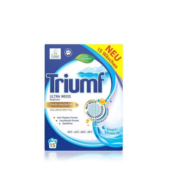Proszek do prania TRIUMF White 15 prań 900 g Triumf
