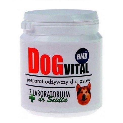 Proszek zwiększający kondycję i masę DERMAPHARM Dog-Vital HMB, 400 g DermaPharm