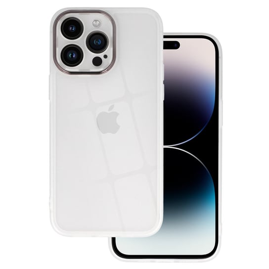 Protective Lens Case do Iphone 12 biały clear Inna marka