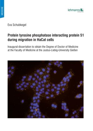 Protein tyrosine phosphatase interacting protein 51 during migration in HaCat cells Lehmanns Media