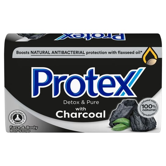 Protex, Charcoal, Mydło antybakteryjne w kostce, 90 g Protex