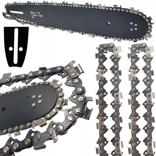 thumbnail: Zaagketting 45 Cm 3/8" 1,5mm 64 TG Halfbeitel - Compatibel Met Dolmar PS9010, PS-43, 460