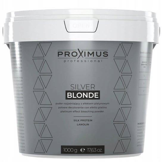 PROXIMUS Rozjaśniacz do włosów SILVER BLONDE - 1000g PROXIMUS