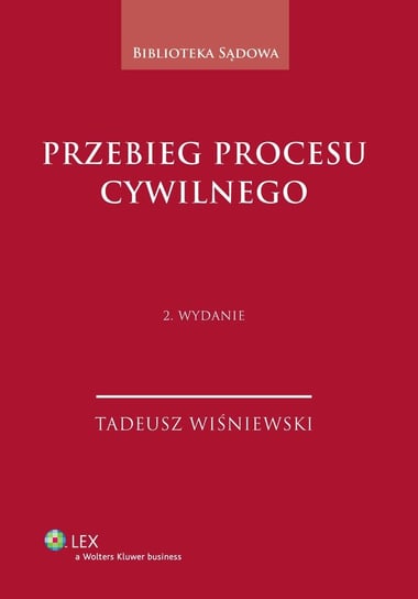 Przebieg procesu cywilnego - ebook epub Wiśniewski Tadeusz