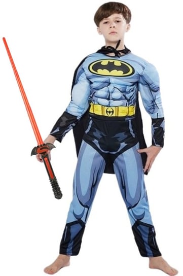 Przebranie Batman Superbohater 110/116 Z Metki S Miecz Świetlny Hopki
