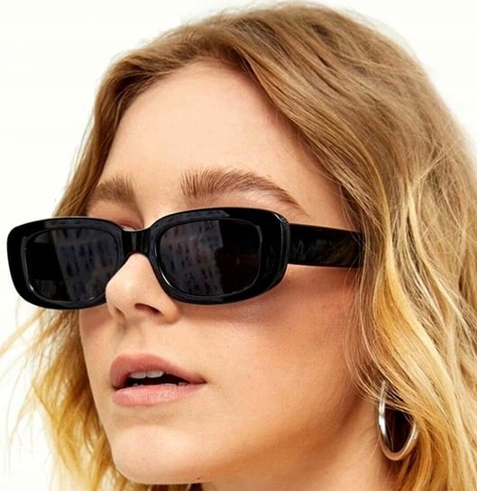 Przeciwsłoneczne Okulary Prostokątne Kobiece Retro Edibazzar