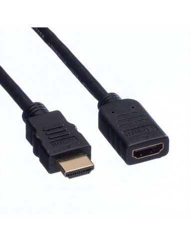 Przedłużacz kabla HDMI/HDMI kabel 4K 3D 1,5 m Value