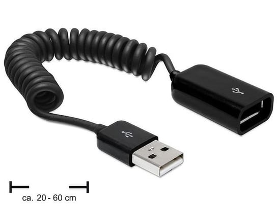 Przedłużacz USB-A DELOCK, 0.6 m Delock