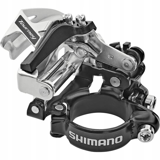 Dérailleur Avant Triple Shimano Tourney FD-TY700/710, 3x7/8 Vitesses, Noir, Fixation Collier