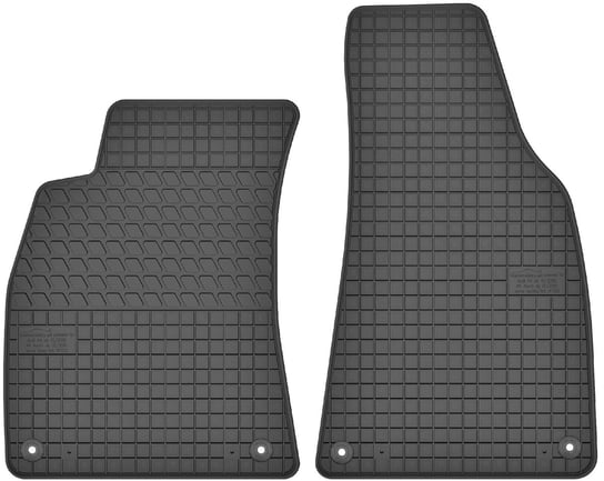 Przednie dywaniki gumowe dedykowane do Audi  A4 B6 motohobby.pl