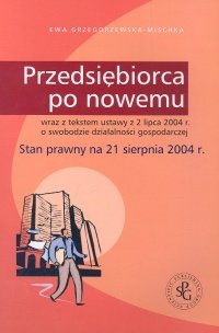 Przedsiębiorca po Nowemu Grzegorzewska-Mischka Ewa