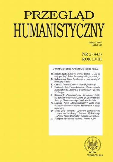 Przegląd Humanistyczny 2014/2 (443) Kuziak Michał