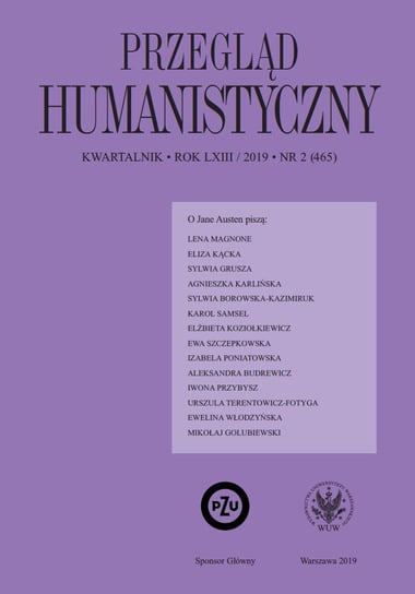 Przegląd Humanistyczny 2019/2 (465) Paczoska Ewa