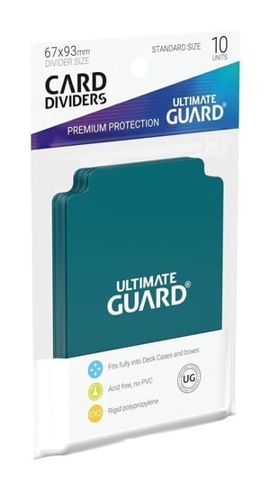 Przegródki Standard Petrol Blue 10szt Ultimate Guard Ultimate Guard