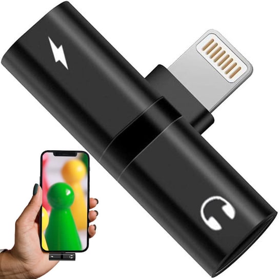 Przejściówka 2X Lightning Adapter Do Iphone 7 8 X retoo