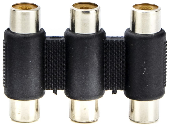 Adattatore audio jack mono 3,5 mm spina su presa frizione RCA chinch
