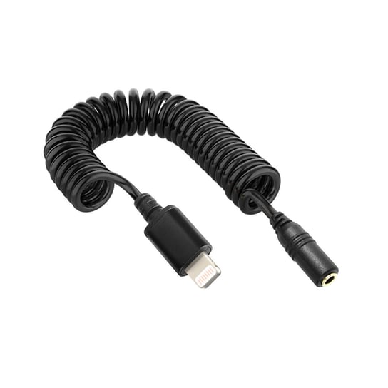 Przejsciówka audio USB-C na zenskie gniazdo 3,5 mm, Puluz — czarna Puluz