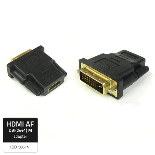 Przejściówka HDMI - DVI-D QOLTEC 50514 Qoltec