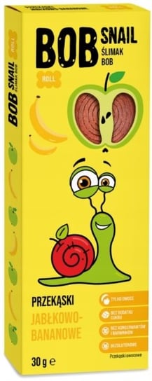 Przekąska Bob Snail zawijas jabłko-banan 30 g Bob Snail
