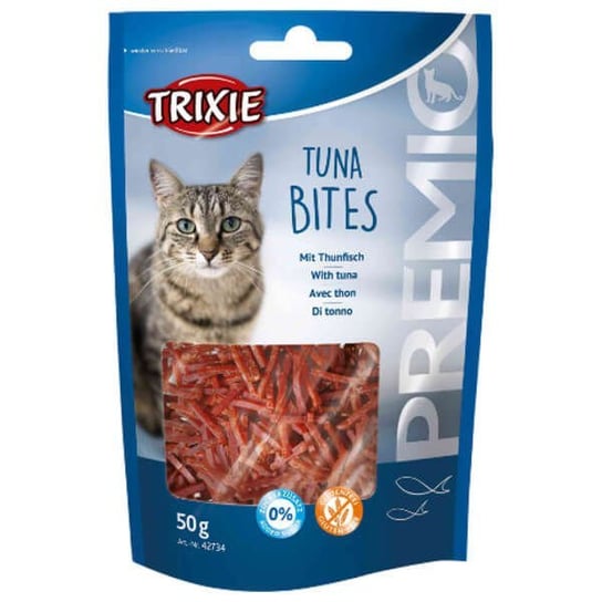 Przekąska dla kota o smaku tuńczyka i kurczaka TRIXIE Premio Tuna Bites, 50 g Trixie