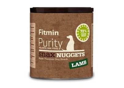Przekąska dla psa FITMIN Dog Purity Snax Nuggets Lamb, 180 g FITMIN
