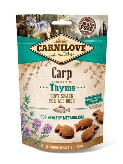 Przekąska z tymiankiem CARNILOVE Snack Soft Carp&Thyme, 200 g Carnilove