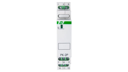 Przekaźnik elektromagnetyczny 2P 8A 12V AC/DC PK-2P-12V F&F