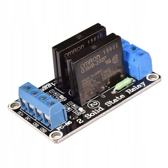 Przekaźnik elektroniczny SSR 2-kanały 5V Arduino Veoz