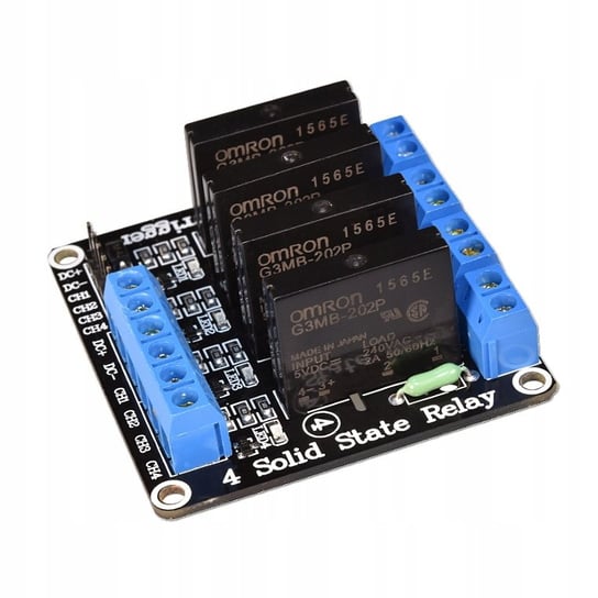 Przekaźnik elektroniczny SSR 4-kanały 5V Arduino Veoz