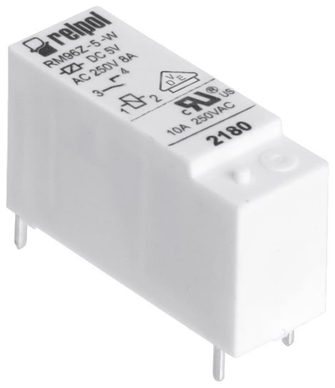 Przekaźnik miniaturowy RM96-3011-35-1012 elektromagnetyczny, do obwodu drukowanego RELPOL