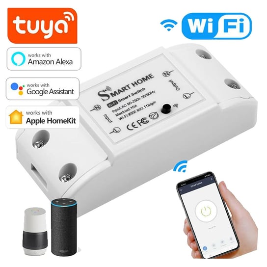 Przekaźnik Sterownik Włącznik Wifi Tuya Smart 10A Inna marka