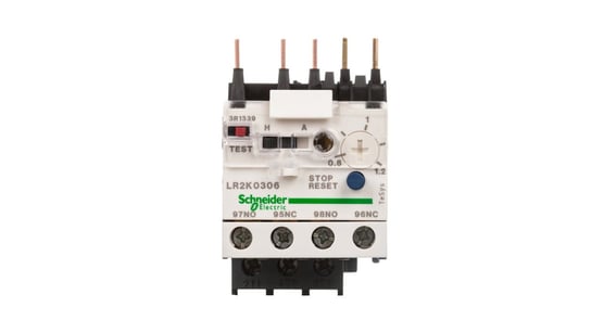 Przekaźnik termiczny 0,8-1,2A LR2K0306 Schneider Electric