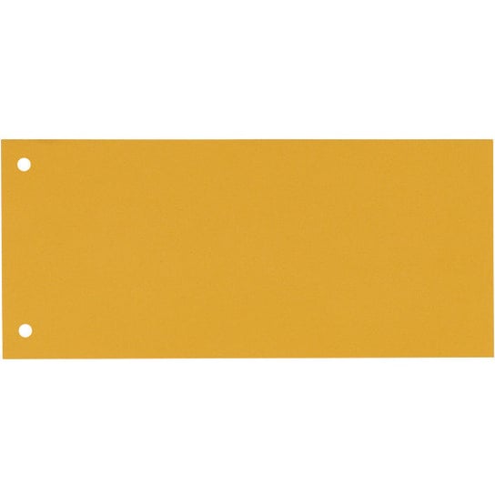 Przekładki Kartonowe 1/3 A4 (100) Żółte (Separatory) 624448 Esselte Esselte