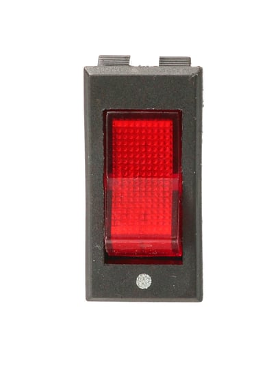 Przełącznik przycisk wyłącznik kołyskowy podświetlany czerwony 230V TES-11 Inny producent