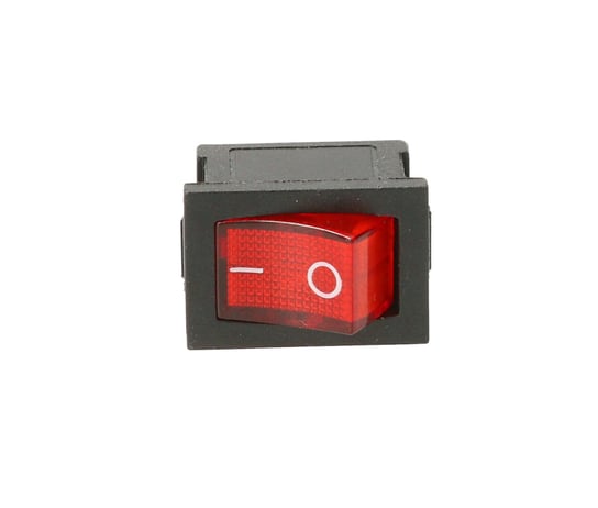 Przełącznik przycisk wyłącznik kołyskowy podświetlany czerwony TES-33 Inny producent