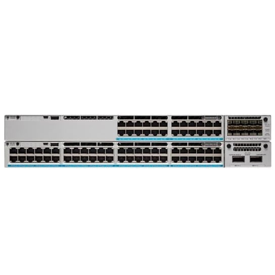 Przełącznik sieciowy Cisco Catalyst C9300-48S-A Zarządzany L2/L3 Brak Szary Inna marka